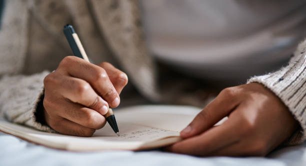 How To Get A Feminine Handwriting 1 Day One Of Getting My Life Into Gear Writing Stock Pictures, Royalty-Free Photos &Amp; Images
